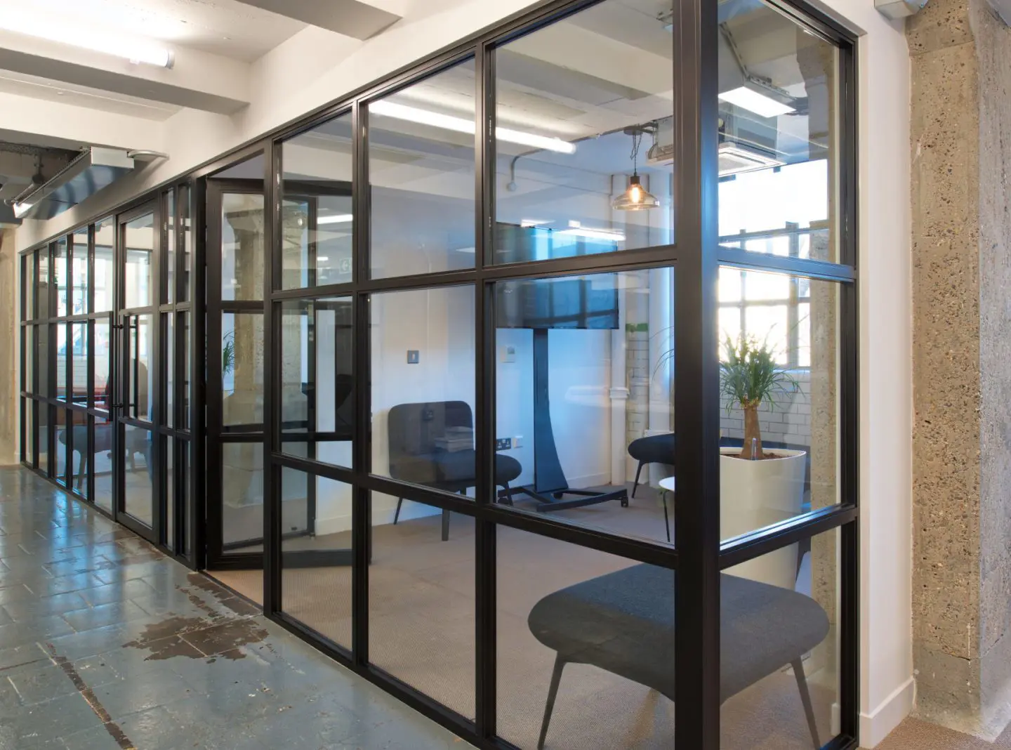 office partitioning komfort glass