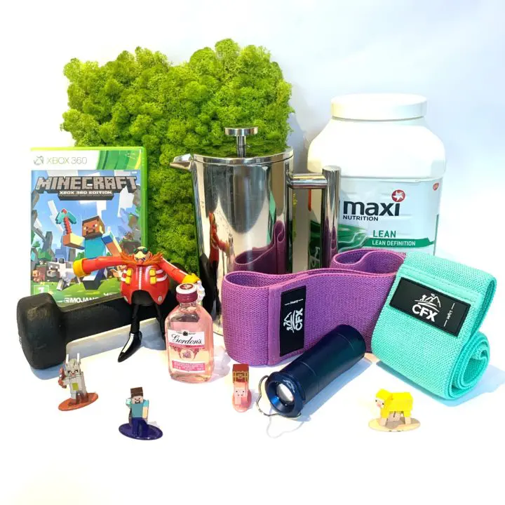 Katie objects scaled