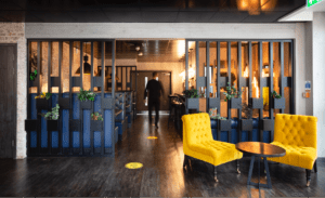 commerical fit out ymca lounge seating sofas chairs Proxy