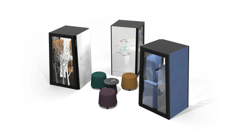 Personal office booths