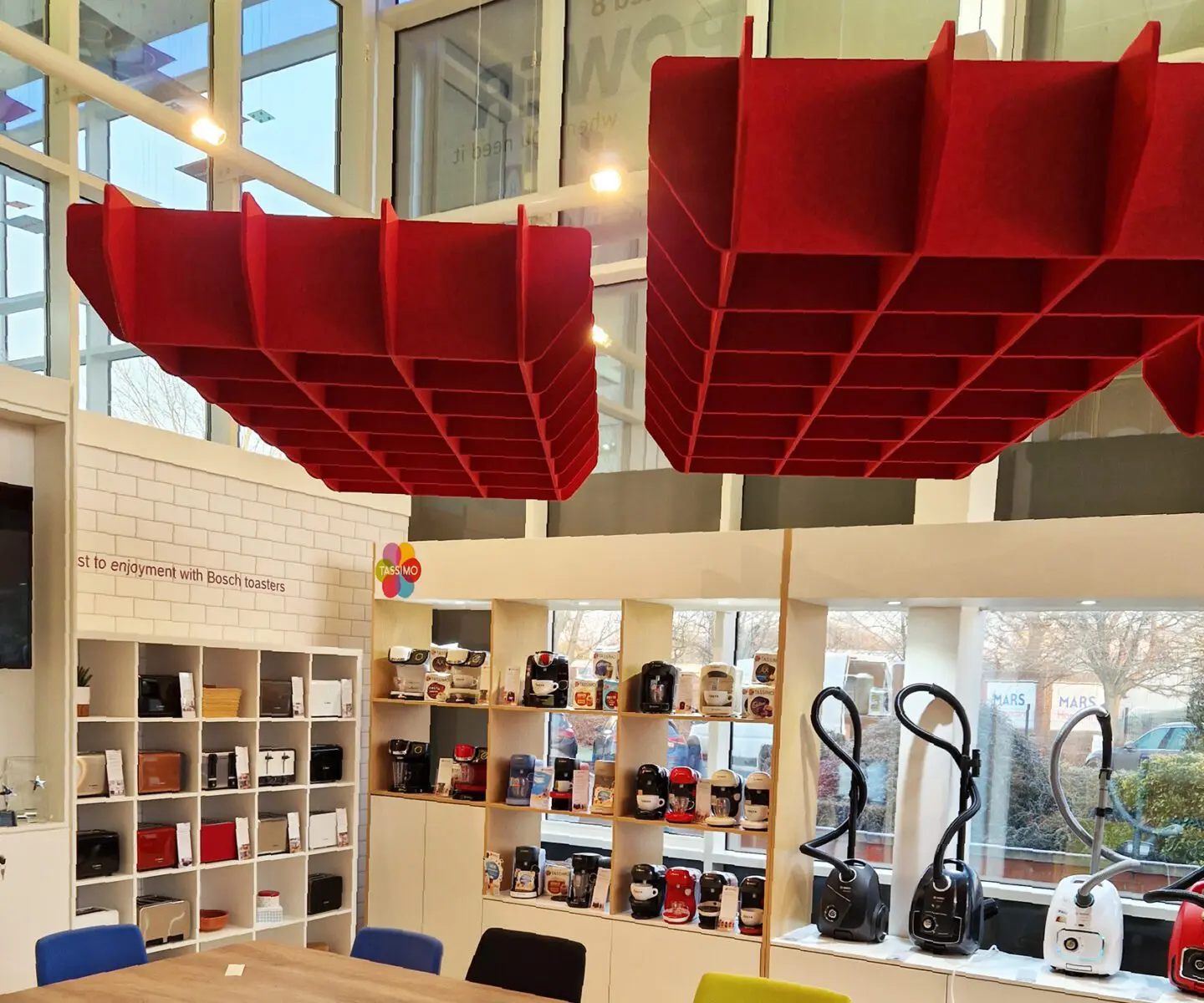 Showroom Drop Ceiling