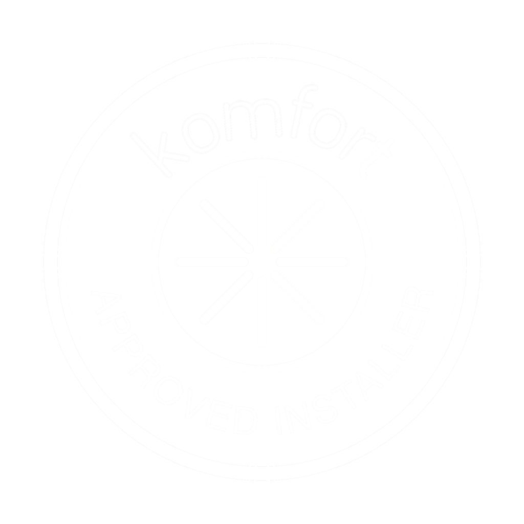 Komfort White Logo