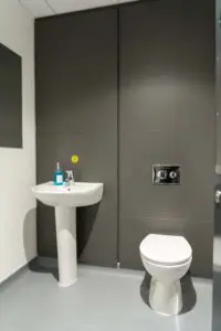 Contemporary Commercial WC Fit Out