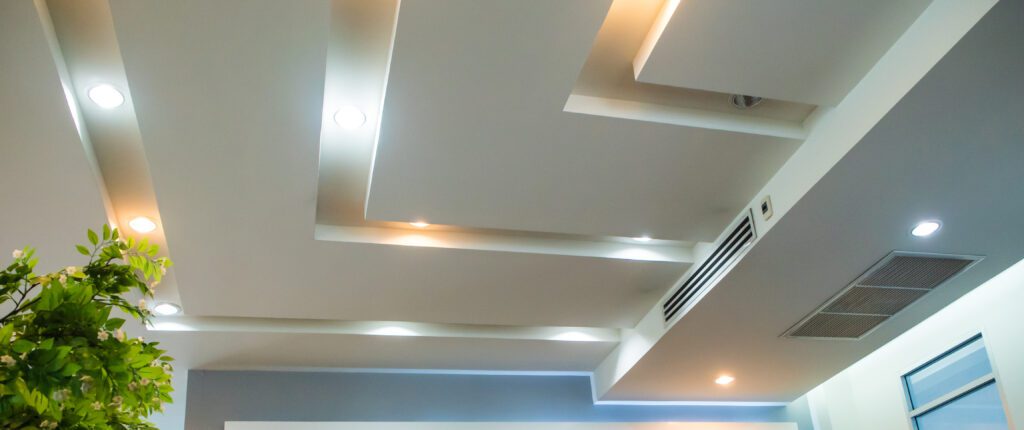 Modern suspended ceiling design