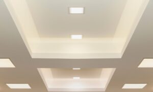 Trending commercial suspended ceiling design