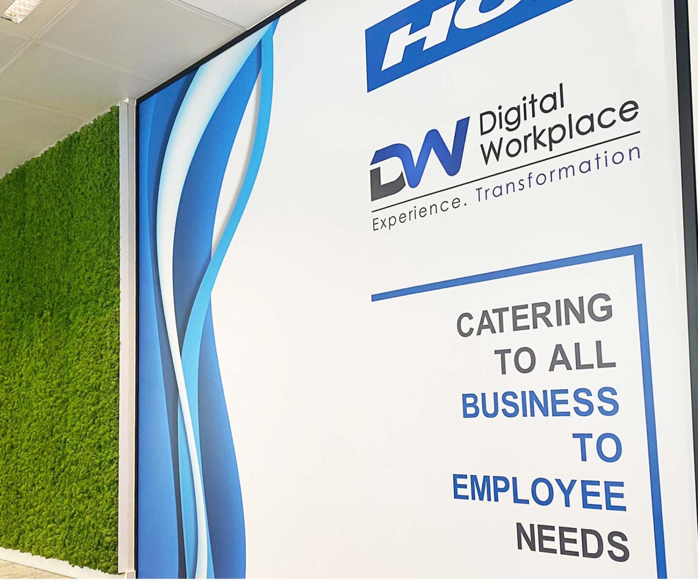HCL Feature Wall
