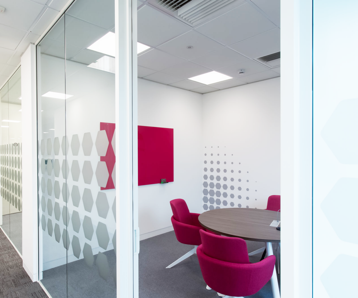 single glazed office partitions