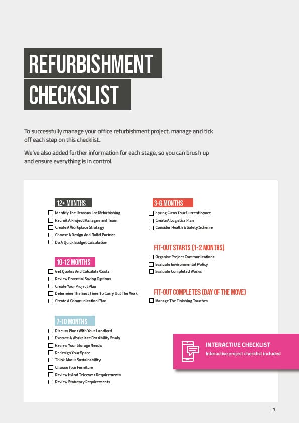 Office Reburbishment Planner