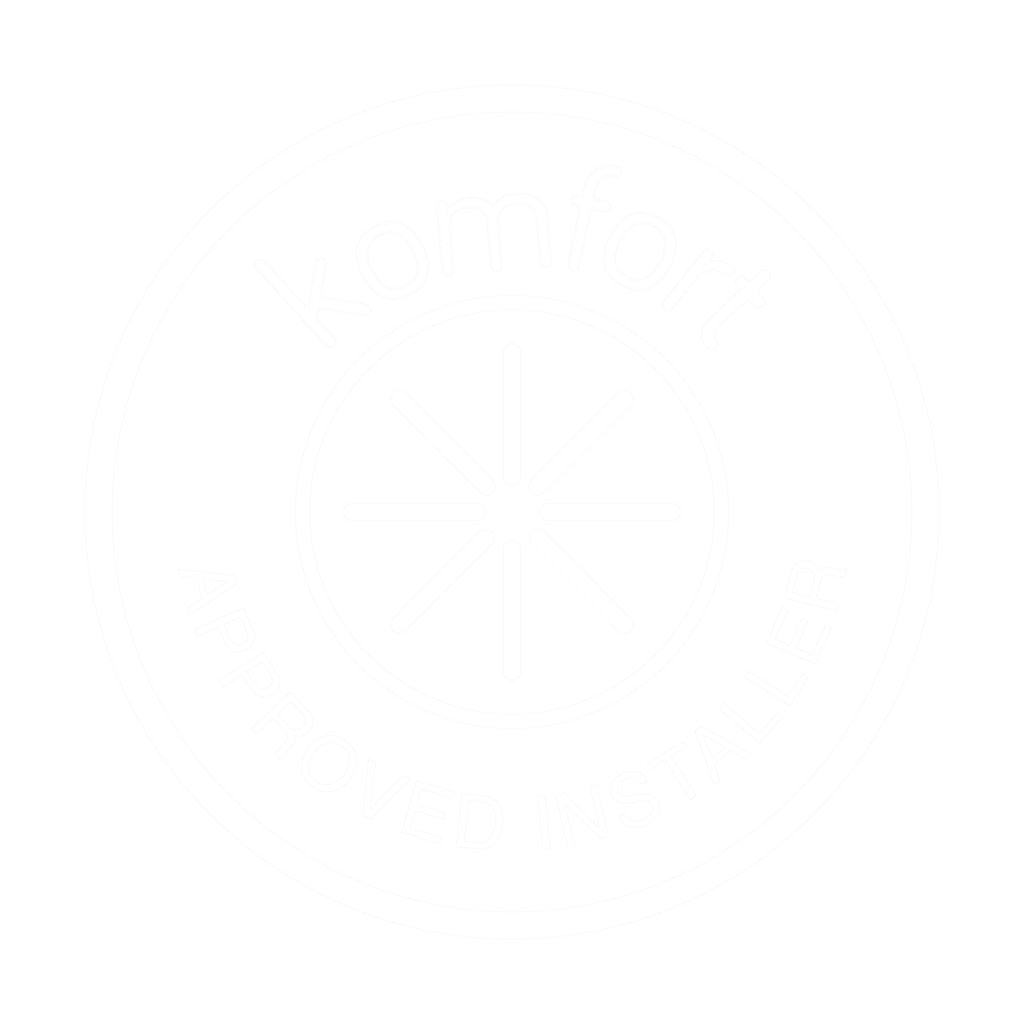 Komfort White Logo