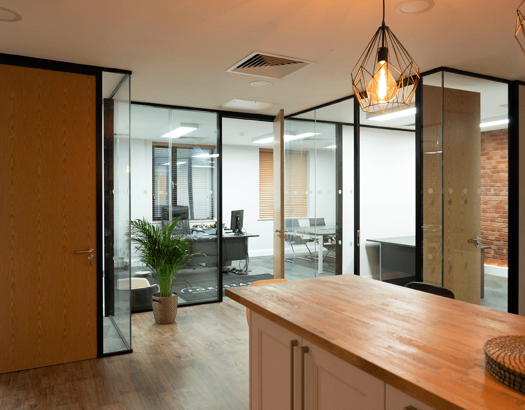 Commercial Glass Partitioning Milton Keynes