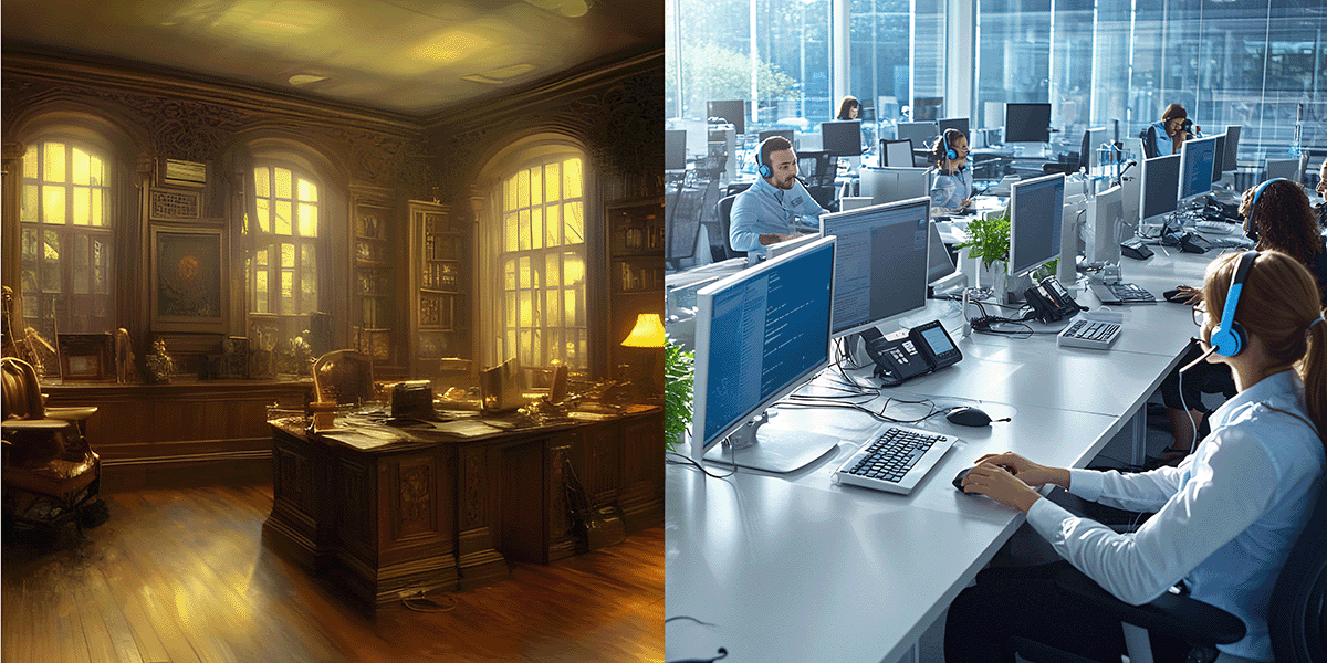 19th Century to 21st Century Office Design